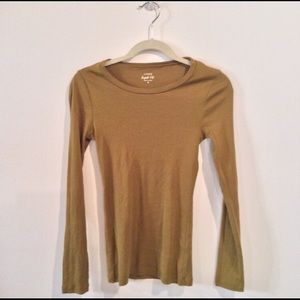 J. Crew perfect fit long sleeve tee